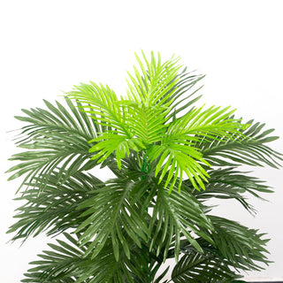 90cm Tropical Palm Tree Large Artificial Plants Fake Monstera Silk Palm Leafs Big Coconut Tree Without Pot For Home Garden Decor ALODIA STORE