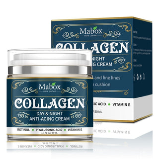 50ml Collagen Vitaming C Anti-aging Cream Retinol Face Cream Hyaluronic Acid Hydrating Vitamin E Tighten Skin Whitening Cream Alodia Store