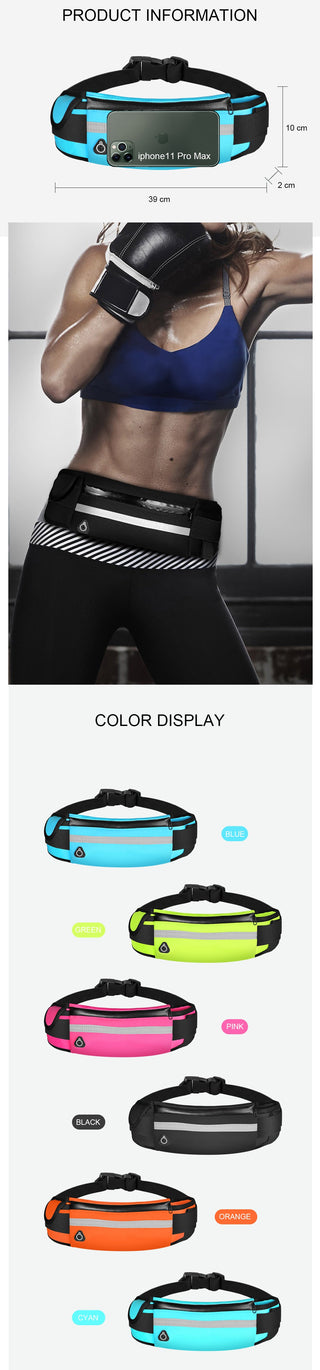 Buylor Sports Waist Pack Men Belt Pouch Women Running Belt Waist waterproof ALODIA STORE