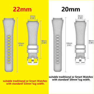 Strap For Samsung galaxy watch 3 46mm Gear S3 Frontier amazfit bip/active bracelet 20/22mm watch band Huawei watch gt 2/2e 42mm ALODIA STORE
