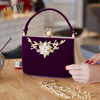Crystal Clutches Bag Party ALODIA STORE