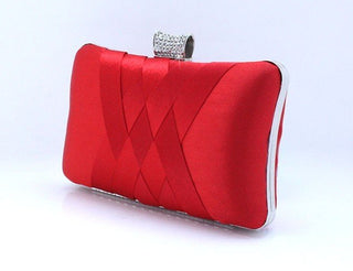 Women Clutch Bags Satin Bride Bag Purse Designer Gentle Evening Bags Party Handbag Wedding Clutch Wallet Shoulder Bag 7395 ALODIA STORE
