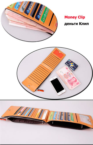 Male Bag Purse Pocket Porte Carte Cardholder ALODIA STORE