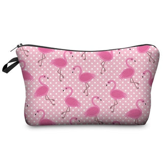 Cosmetic Organizer Bag  Heat Transfer Printing Women Travel ALODIA STORE