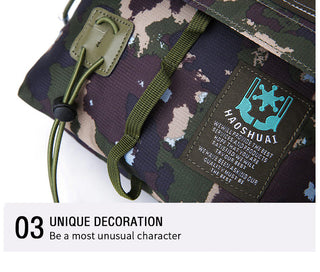 Camouflage Satchel ALODIA STORE