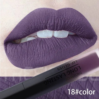 28 color matte liquid lipstick waterproof long lasting lip plumper makeup lipstick velvet gloss lip gloss cosmetics ALODIA STORE