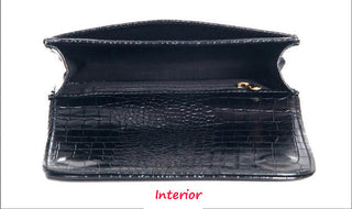 Fashion Women Luxury Leather Alligator Waist bag ALODIA STORE