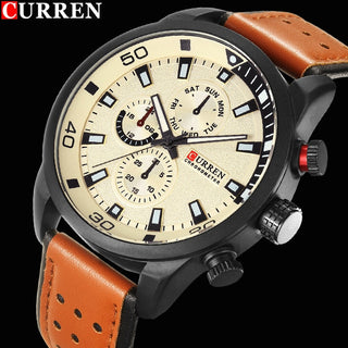 2017 CURREN Stylish Watch Men Luxury Brand Men's quartz-watch Waterproof Clock Men Wrist watches Relogio Masculino reloj hombre ALODIA STORE