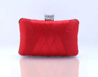 Women Clutch Bags Satin Bride Bag Purse Designer Gentle Evening Bags Party Handbag Wedding Clutch Wallet Shoulder Bag 7395 ALODIA STORE