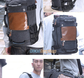 Brand Stylish Travel Large Capacity 14" Laptop Backpack Male Luggage Shoulder Computer Backpacking Men Functional Versatile Bags ALODIA STORE