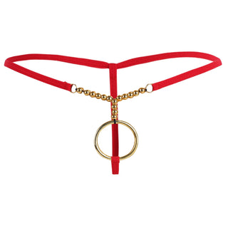 YiZYiF Jockstrap Men G Strings Thongs Sexy Underwear Mens Lingerie O-rings And Beads G-string Bikini String Homme Thong Men Sexy ALODIA STORE