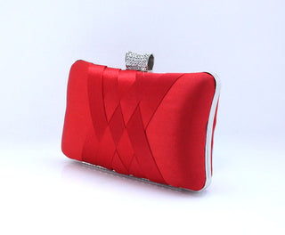 Women Clutch Bags Satin Bride Bag Purse Designer Gentle Evening Bags Party Handbag Wedding Clutch Wallet Shoulder Bag 7395 ALODIA STORE