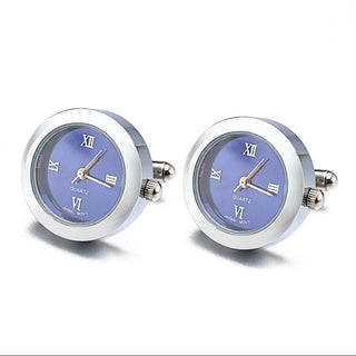 Battery Digital Watch Cufflinks For Men Lepton Real Clock ALODIA STORE