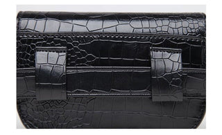 Fashion Women Luxury Leather Alligator Waist bag ALODIA STORE