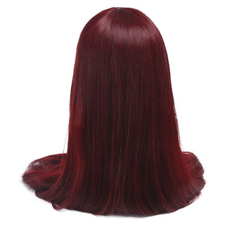 L-email wig Synthetic Hair 60inch 150cm Long Blonde Wig Chobits Chi Cosplay Wigs Straight Beige Black Halloween Cosplay Wig ALODIA STORE