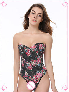 Body de talla grande de encaje para mujer, corsé sin espalda con tirantes y lazo, 944 ALODIA STORE