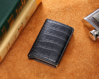 Custom Made Aluminum Metal Leather Antitheft ALODIA STORE