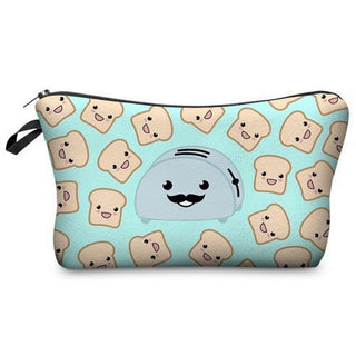Cosmetic Organizer Bag  Heat Transfer Printing Women Travel ALODIA STORE