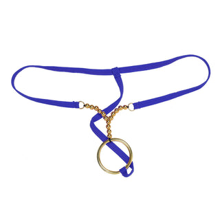 YiZYiF Jockstrap Men G Strings Thongs Sexy Underwear Mens Lingerie O-rings And Beads G-string Bikini String Homme Thong Men Sexy ALODIA STORE