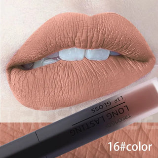 28 color matte liquid lipstick waterproof long lasting lip plumper makeup lipstick velvet gloss lip gloss cosmetics ALODIA STORE
