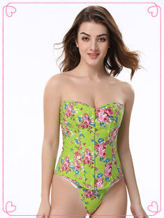Body de talla grande de encaje para mujer, corsé sin espalda con tirantes y lazo, 944 ALODIA STORE
