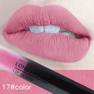 28 color matte liquid lipstick waterproof long lasting lip plumper makeup lipstick velvet gloss lip gloss cosmetics ALODIA STORE