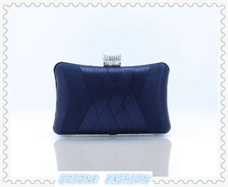 Women Clutch Bags Satin Bride Bag Purse Designer Gentle Evening Bags Party Handbag Wedding Clutch Wallet Shoulder Bag 7395 ALODIA STORE