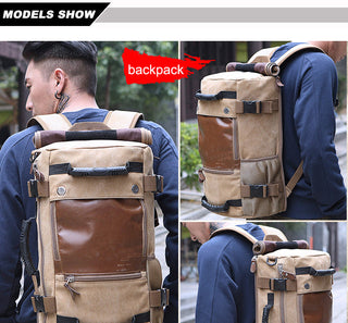 Brand Stylish Travel Large Capacity 14" Laptop Backpack Male Luggage Shoulder Computer Backpacking Men Functional Versatile Bags ALODIA STORE