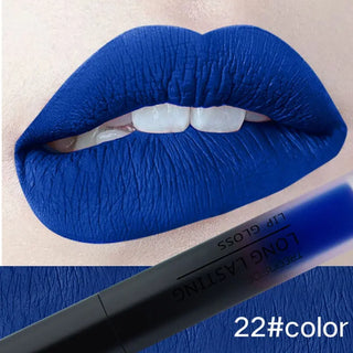 28 color matte liquid lipstick waterproof long lasting lip plumper makeup lipstick velvet gloss lip gloss cosmetics ALODIA STORE