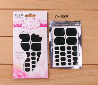 22tips Solid color Toenail Sticker ALODIA STORE