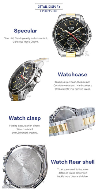 Casio watch  men top brand luxury set quartz watch  Waterproof men watch Sport military Watch часы мужские relogio masculino ALODIA STORE