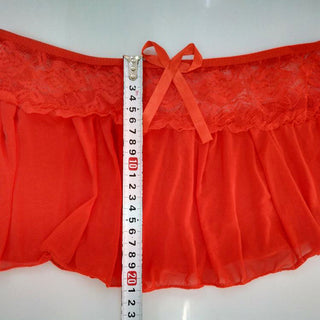 Women Sexy Lingerie Set Dress Lace Sheer Floral Sleepwear Nightwear Underwear G-string and Bandage Bra Tops Sets Sexy Costumes ALODIA STORE