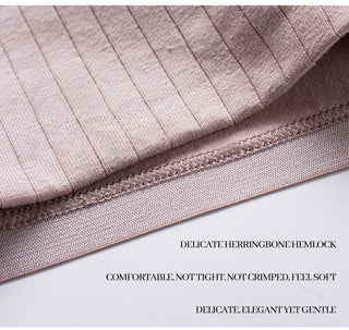 Cotton  Underwear Panties High Waist Briefs Solid Color Breathable Underpants Seamless Soft Lingerie Girls Fashion Briefs ALODIA STORE