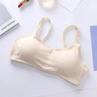 5PcLlot Young Girls Bra Cotton Training Bra Teenagers Lingerie Underwear 8-14Years ALODIA STORE