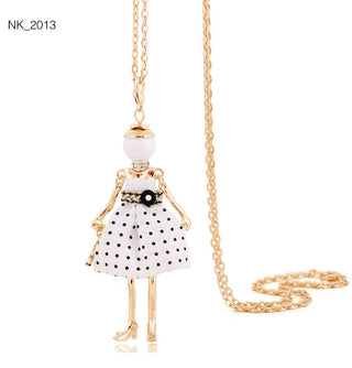 Cute Women Necklace Statement Lady Charm Long Trendy Necklace New Fashion Female Big Pendant Lovely Jewelry Gift Wholesale ALODIA STORE