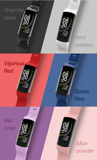 Fashion Sport Smart Watch Women Men Smartwatch Fitness Tracker Ladies For Android IOS Smart Clock Heart Rate Monitor Smart-Watch ALODIA STORE