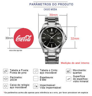 Casio watch wrist watch men top brand luxury set quartz watch Waterproof men watch Sport military Watch relogio masculino часы ALODIA STORE