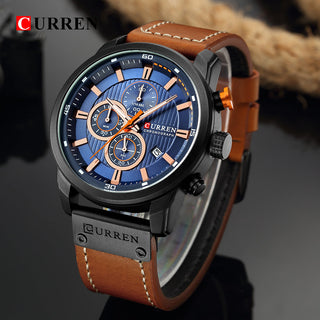CURREN Fashion Date Quartz Men Watches Top Brand Luxury Male Clock Chronograph Sport Mens Wrist Watch Hodinky Relogio Masculino ALODIA STORE