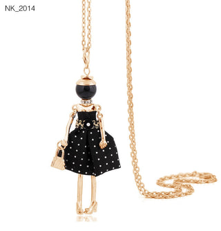 Cute Women Necklace Statement Lady Charm Long Trendy Necklace New Fashion Female Big Pendant Lovely Jewelry Gift Wholesale ALODIA STORE