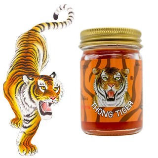 Thai Tiger Balm Ointment 50g Joint Arthritis Rheumatic Balm Red Pain Plaster Medical Tiger Cream Patch B4D8 ALODIA STORE