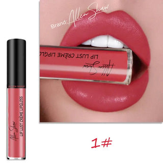 12 colors silky cream texture lip gloss lip glaze easy to color lasting moisturizing lipstick makeup ALODIA STORE
