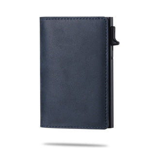 Top Carbon Fiber For Apple Airtag Wallet Men Business ID card ALODIA STORE