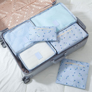 RUPUTIN 6Pcs/set Baggage Travel Organizer Bags waterproof ALODIA STORE