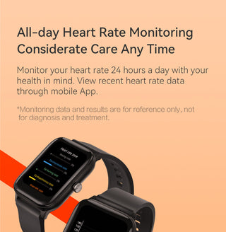 HAYLOU GST Smart Watch Men Women Watch Blood Oxygen Heart Rate Sleep Monitor 12 Sport Models Custom Watch Face Global Version ALODIA STORE