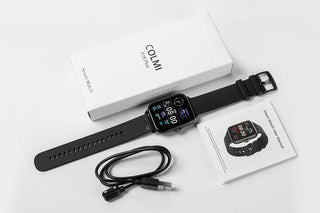COLMI P28 Plus Bluetooth Answer Call Smart Watch Men IP67 waterproof Women Dial Call Smartwatch GTS3 GTS 3 for Android iOS Phone ALODIA STORE