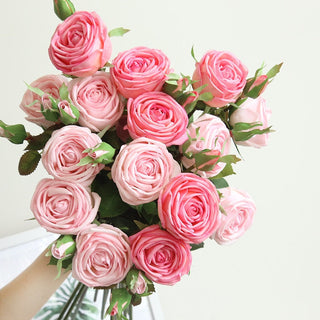 Fresh rose Artificial Flowers Real Touch rose Flowers Home decorations for Wedding Party or Birthday Valentine's Day gift ALODIA STORE