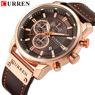 CURREN Fashion Date Quartz Men Watches Top Brand Luxury Male Clock Chronograph Sport Mens Wrist Watch Hodinky Relogio Masculino ALODIA STORE