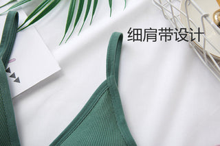 Women Sexy Crop Tops Tube Top Female Streetwear Sleeveless Camis Seamless Sports Lingerie Tee Bra Crop Top Bandeau Top Tank ALODIA STORE