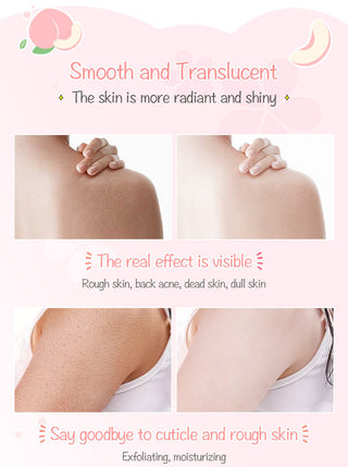 90g Honey Peach Exfoliating Scrub For Winter Deep Cleaning Whitening Exfoliating Pores Moisturizing Body Brightening Scrub Face ALODIA STORE