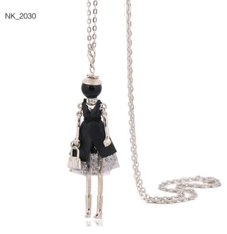 Cute Women Necklace Statement Lady Charm Long Trendy Necklace New Fashion Female Big Pendant Lovely Jewelry Gift Wholesale ALODIA STORE